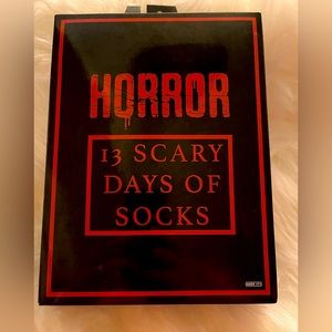 Horror 13 scary days of socks